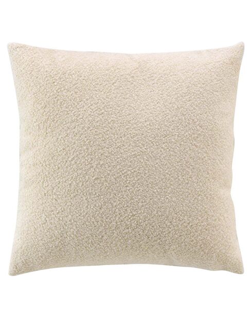 Cuscino rimovibile Wooly Bouclette Natural - 45x45 cm