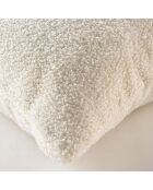 Cuscino rimovibile Wooly Bouclette Natural - 45x45 cm