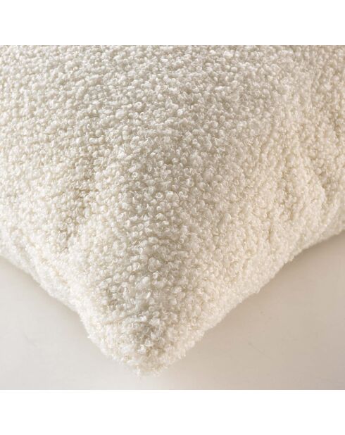 Cuscino rimovibile Wooly Bouclette Natural - 45x45 cm