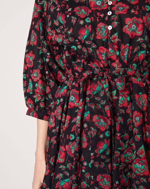 Robe Odreana rosa noir