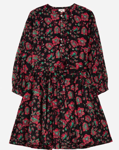 Robe Odreana rosa noir