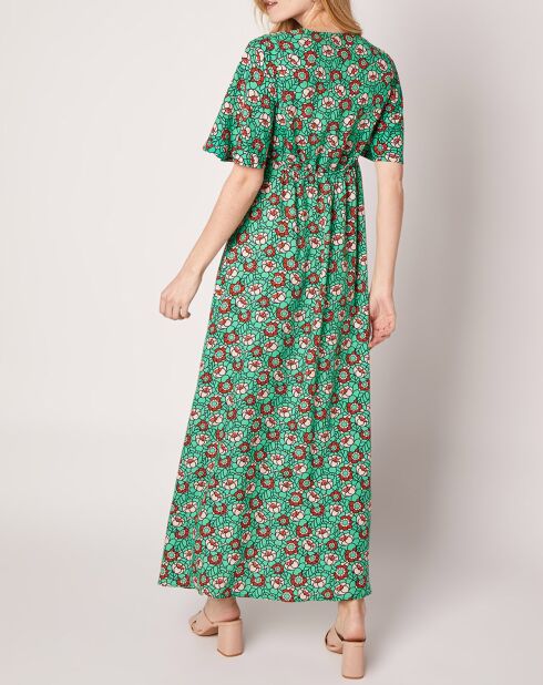 Robe Malilou andrea vert