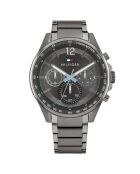 Montre Homme Quartz en Acier argentée