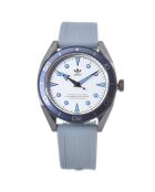 Montre Homme Quartz en Silicone grise