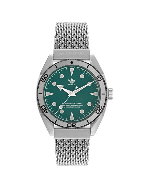 Montre Femme Quartz en Acier inoxydable argentée