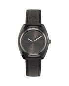 Montre Femme Quartz en Cuir noire
