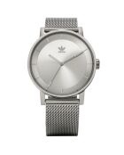 Montre Homme Quartz en Acier inoxydable argentée