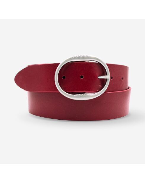 Ceinture en Cuir de vachette femme ctf053 rubis