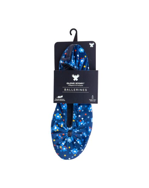 Ballerines fleurs fleurs-Fleurs