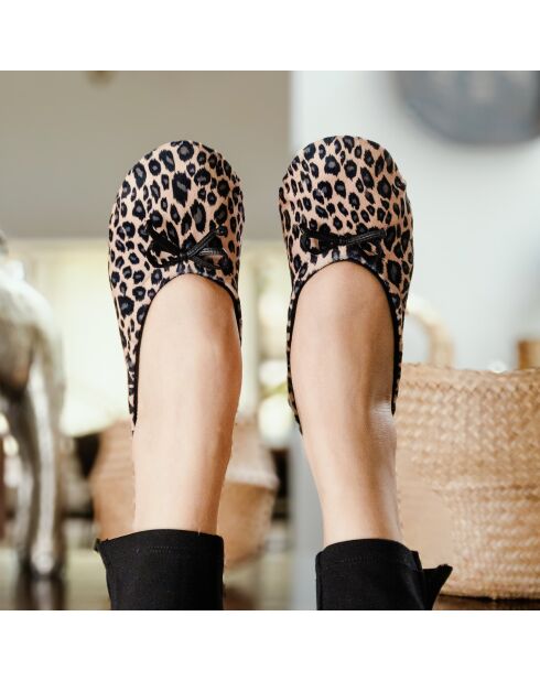 Ballerines petit noeud animal-Animal