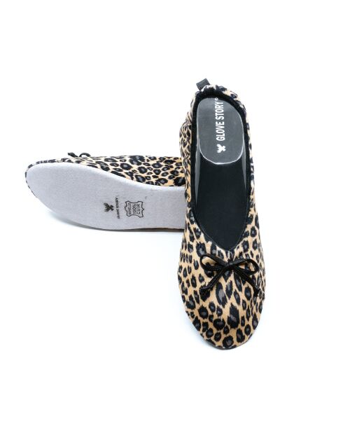 Ballerines petit noeud animal-Animal