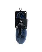 Ballerines en Velours petit noeud deep blue