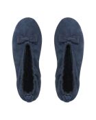 Ballerines en Cuir deep blue-Deep Blue