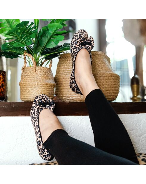 Ballerines double noeud animal-Animal