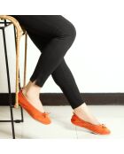 Ballerines petit noeud brique-Brique