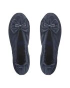Ballerines double noeud deep blue-Deep Blue