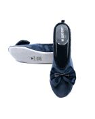 Ballerines double noeud deep blue-Deep Blue