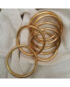 Bracelet Bouddhiste pour enfant Epais doré