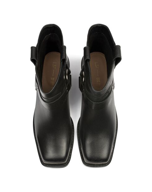 Boots en Cuir Common Ground noires