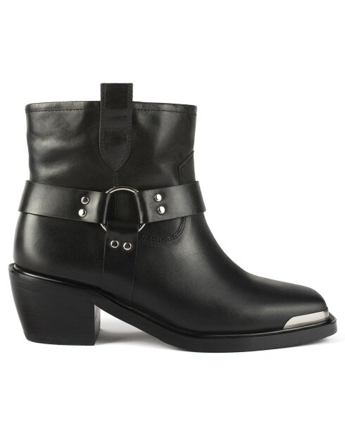 Boots en Cuir Common Ground noires