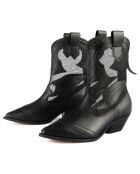 Bottines en Cuir Out Of Time noires