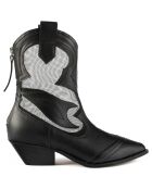 Bottines en Cuir Out Of Time noires