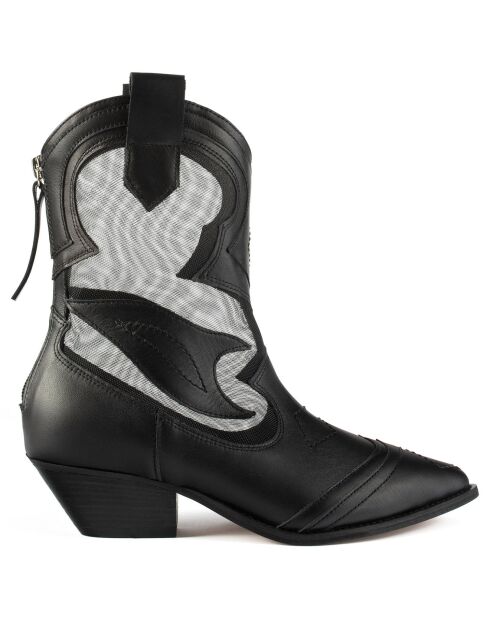 Bottines en Cuir Out Of Time noires
