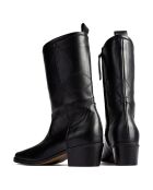 Bottines  en Cuir Something In The Way noires - Talon 5 cm