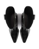 Bottines en Cuir Crush On U noires