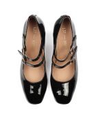 Babies en Cuir Feel This Way noires - Talon 9 cm