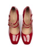 Neonati Feel This Way in pelle rossa - Tacco 9 cm