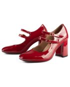 Neonati Feel This Way in pelle rossa - Tacco 9 cm