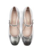 Babies en Cuir Fall In Love argentées