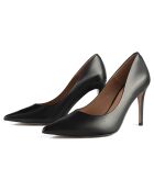 Escarpins en Cuir Perfect Evening noirs - Talon 9 cm