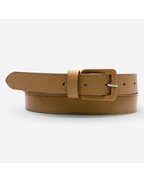 Ceinture en Cuir F-12 cognac