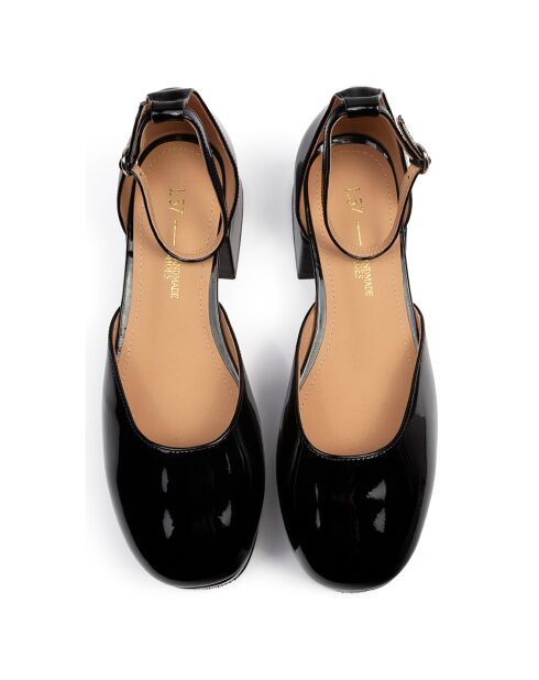 Babies en Cuir Ultraviolet noires