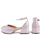 Babies en Cuir Ultraviolet lilas