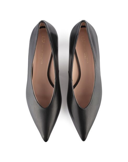 Escarpins en Cuir Wonderful One noirs - Talon 6 cm