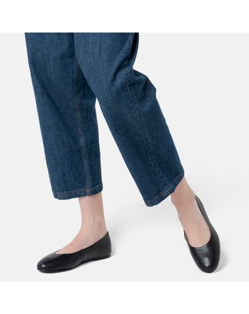 Ballerines en Cuir Baby Come On noires