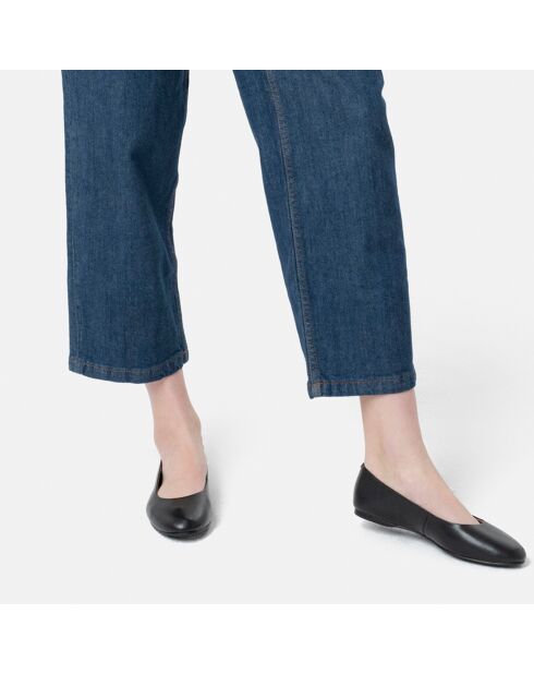 Ballerines en Cuir Baby Come On noires