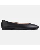 Ballerines en Cuir Baby Come On noires