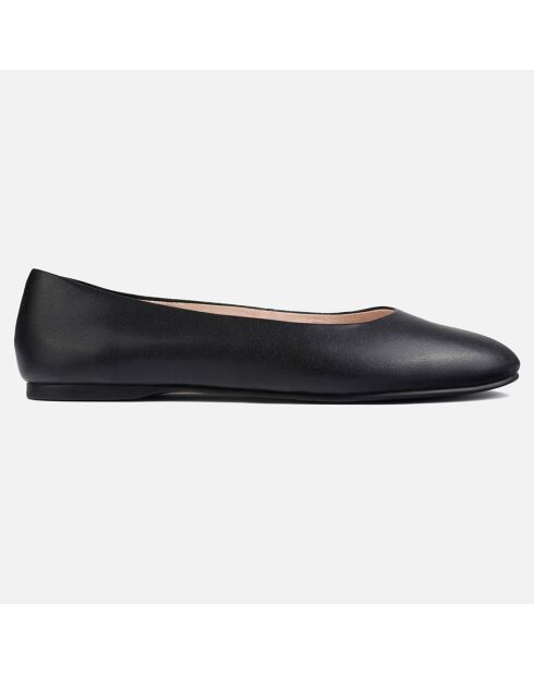 Ballerines en Cuir Baby Come On noires