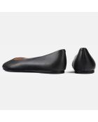 Ballerines en Cuir Baby Come On noires