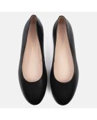 Ballerines en Cuir Baby Come On noires