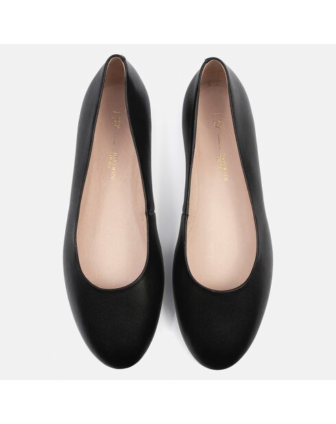 Ballerines en Cuir Baby Come On noires