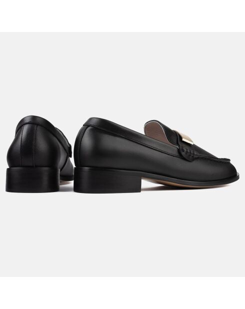 Mocasines de piel negros Enjoy The Silence
