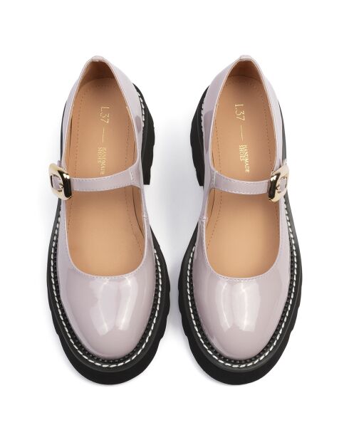 Bebés de cuero lila Four Seasons