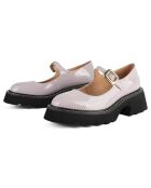 Babies en Cuir Four Seasons lilas