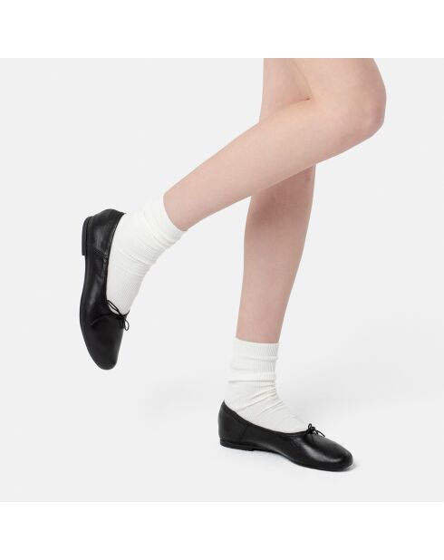 Ballerines en Cuir Find The Way noires