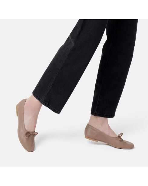 Ballerines en Cuir Find The Way nude